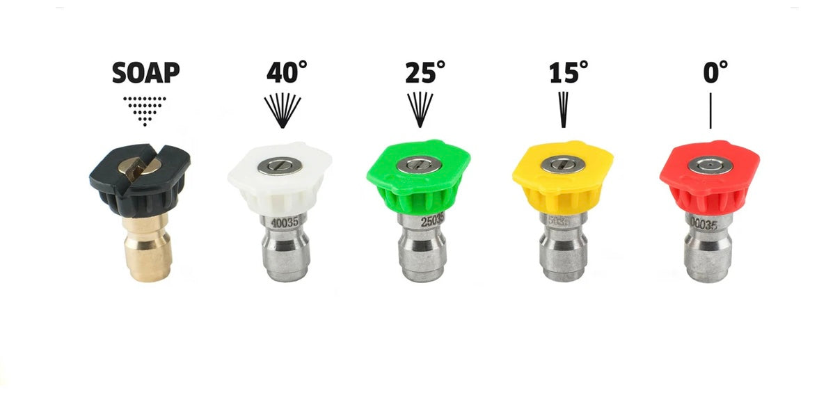 Pressure Washer Nozzle Tips (5 pieces)
