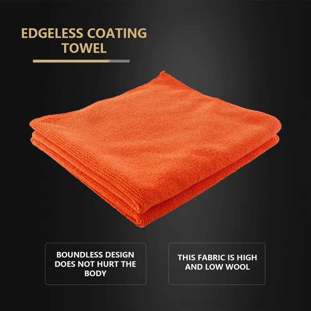 Paño de Limpieza de Microfibra SPTA, Toallas para Lavado de Autos, 1 Pieza, Naranja, 320GSM, Toallas de Microfibra Premium
Reutilizables y Lavables para Autos