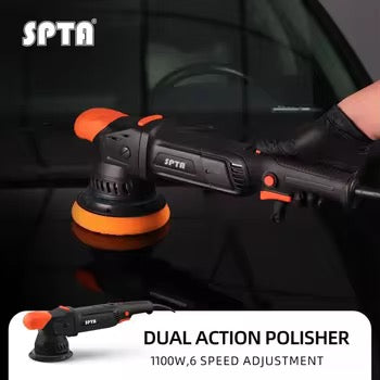 SPTA CP501-5/15 Pulidora de Doble Acción de 1100W y 6
Velocidades de Alto Rendimiento para el Cuidado у Detallado de Automóviles