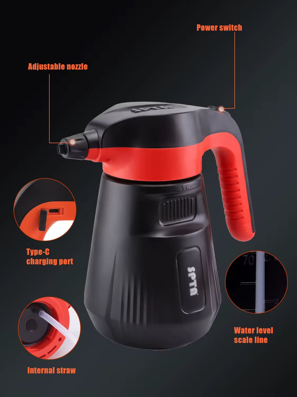 Pulverizador de espuma eléctrico SPTA