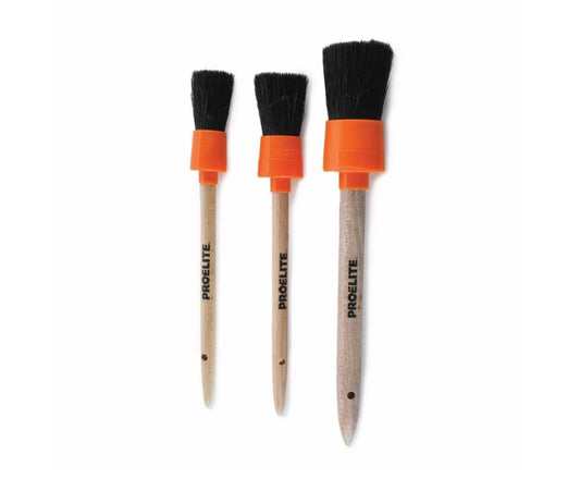 ProElite Boar Hair Detailing Brush 3 Pcs