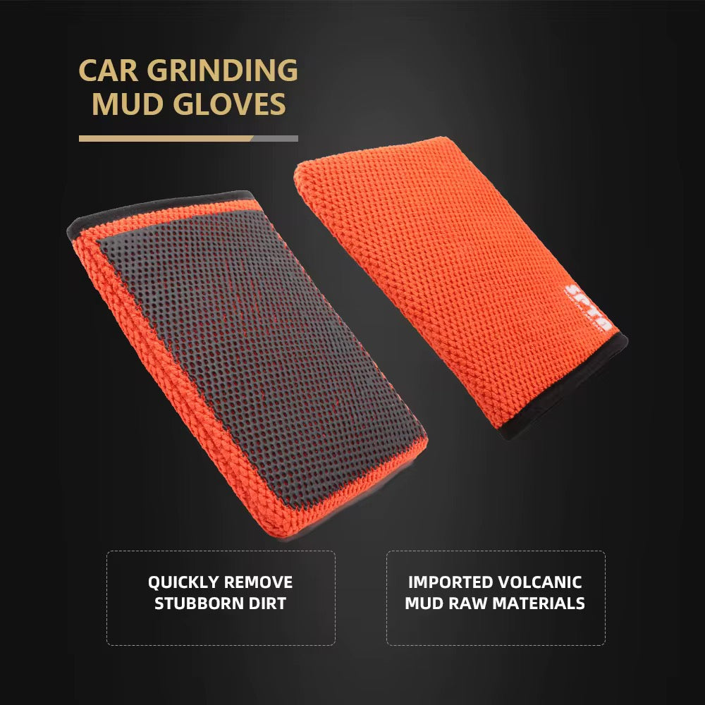 Auto scrub Clay Mitt
