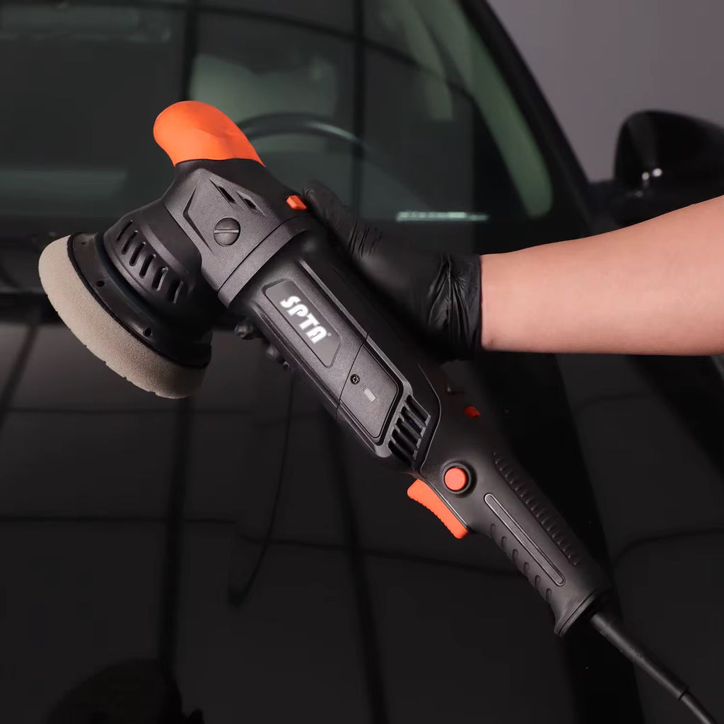 SPTA CP501-5/15 Pulidora de Doble Acción de 1100W y 6
Velocidades de Alto Rendimiento para el Cuidado у Detallado de Automóviles