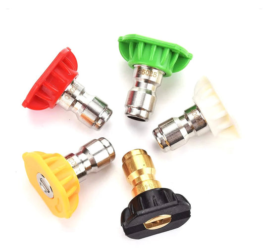 Pressure Washer Nozzle Tips (5 pieces)