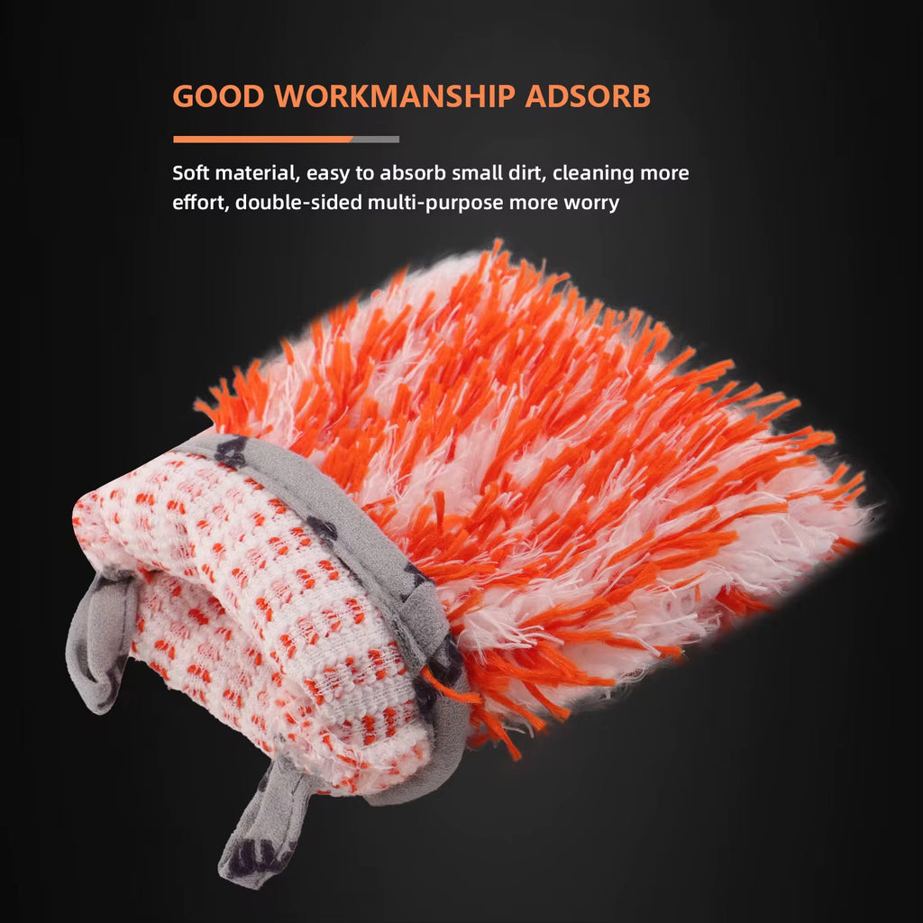Finger Wheel Wash Mitt