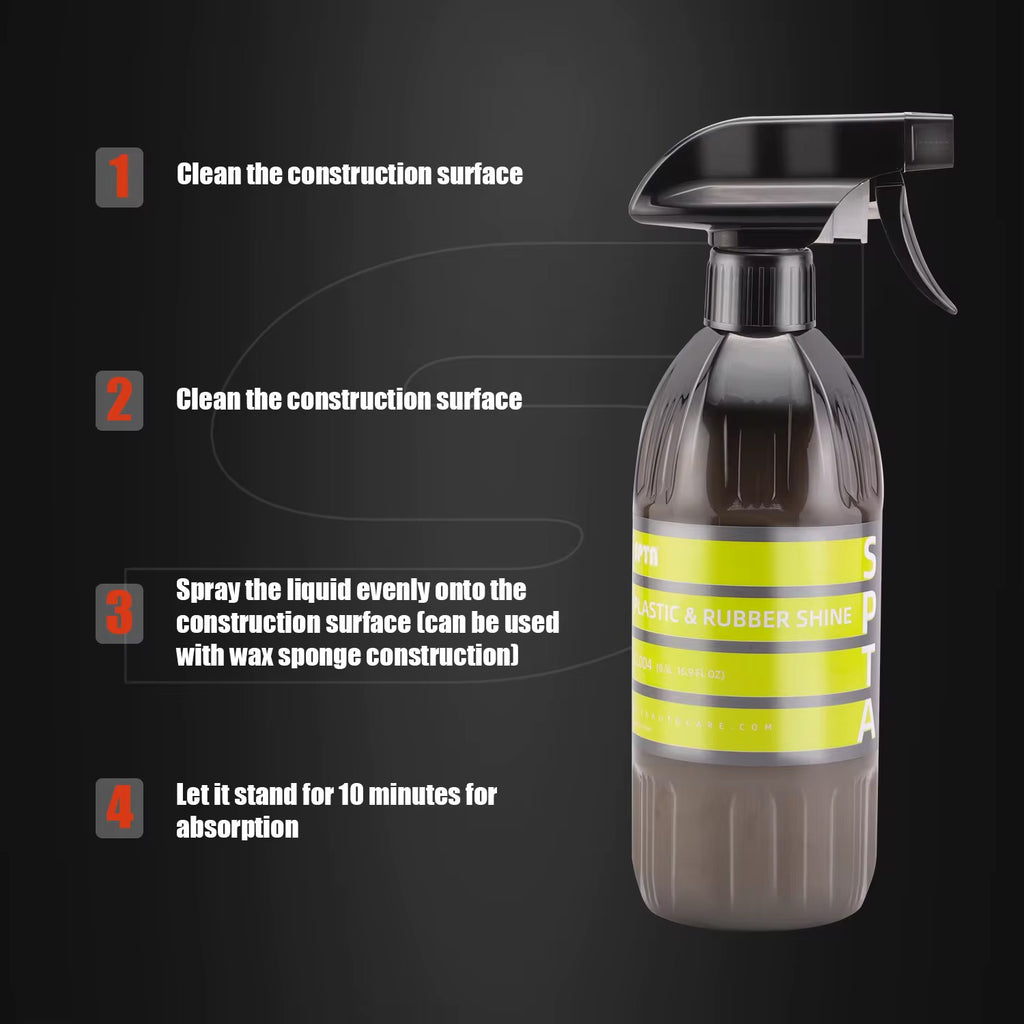 Plastic & Rubber Shine SPTA 500ml